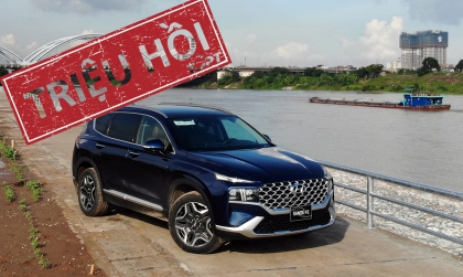 Triệu hồi Hyundai Santa Fe vì dây an toàn